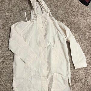 Women's Athleta White Anorak Jacket